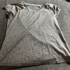 Grey workout shirt